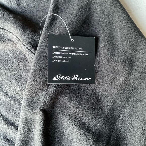 Eddie Bauer Women's Quest 1/4 Zip jacket size L black NWT in packaging‎ - Picture 5 of 7